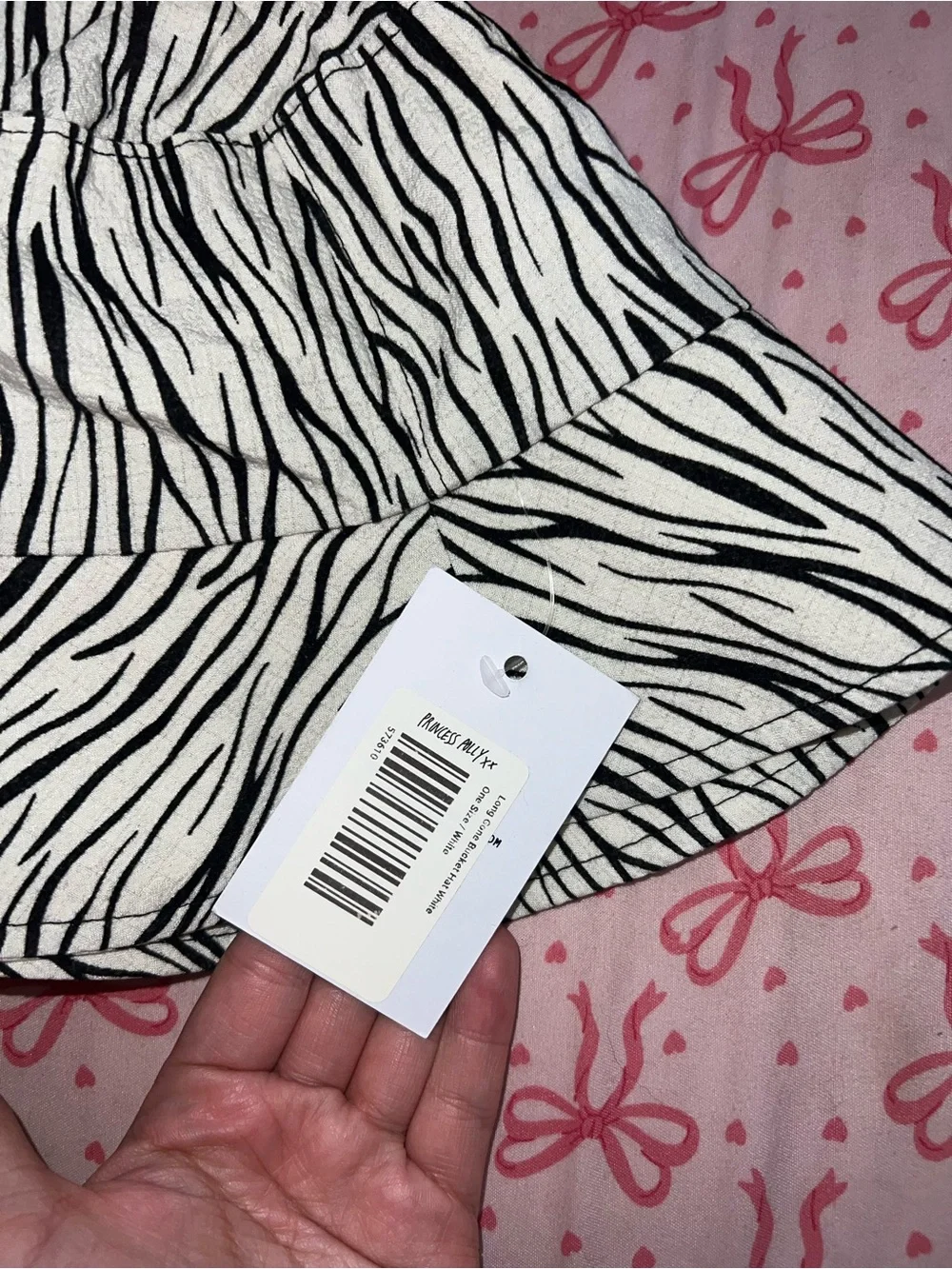 Princess Polly Zebra Bucket Hat